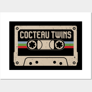 Personalized Cocteau Name Birthday Vintage Cassette Tape Posters and Art